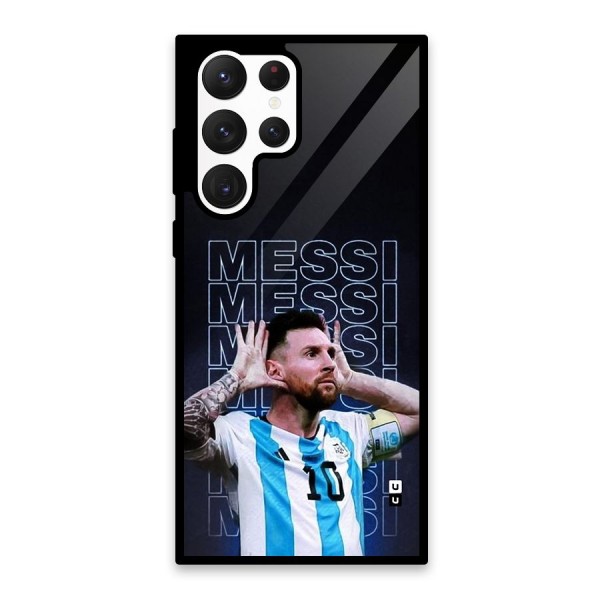 The Football Genius Glass Back Case for Galaxy S22 Ultra 5G