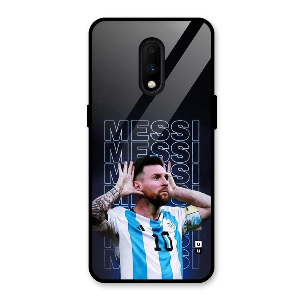 The Football Genius Glass Back Case for OnePlus 7