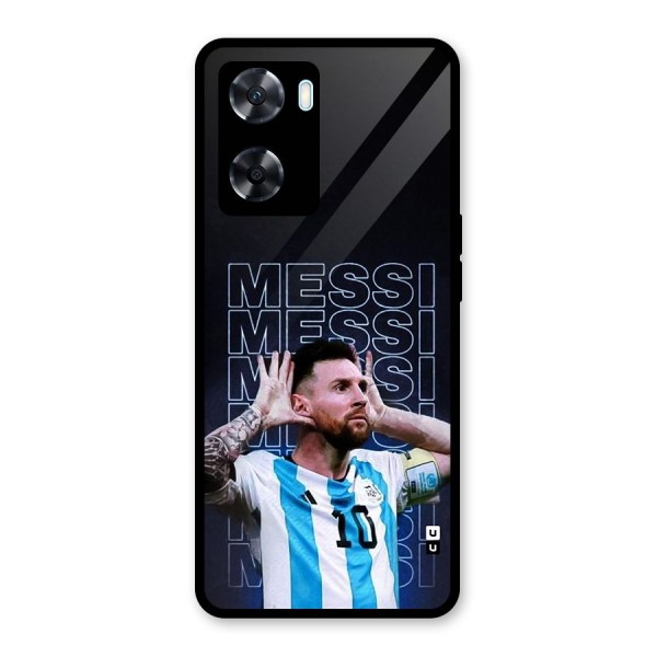The Football Genius Glass Back Case for Oppo A77