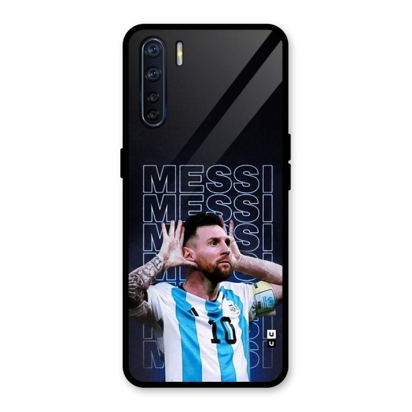 The Football Genius Glass Back Case for Oppo F15