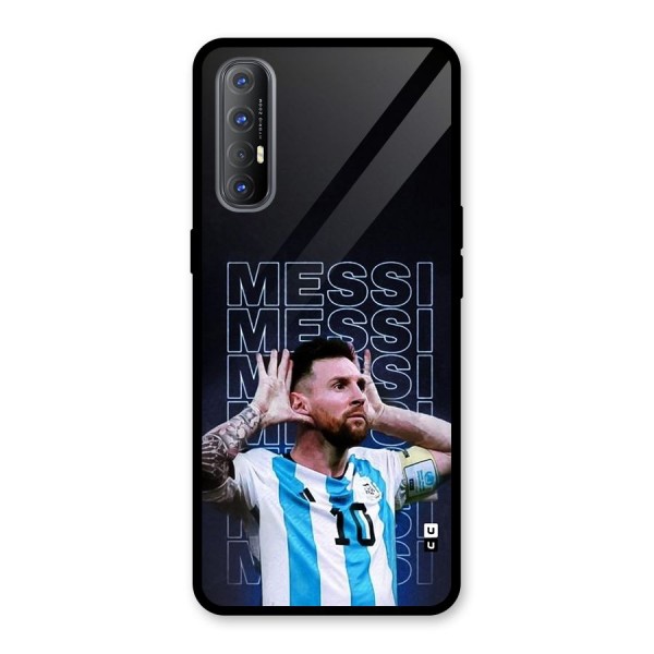 The Football Genius Glass Back Case for Oppo Reno3 Pro