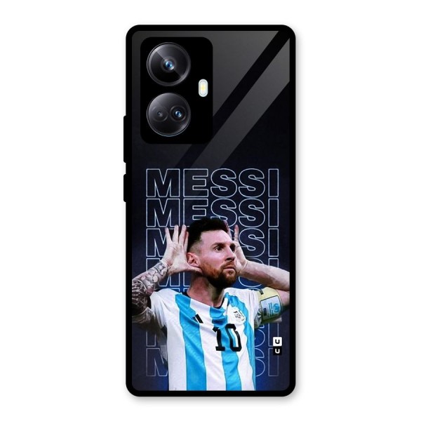 The Football Genius Glass Back Case for Realme 10 Pro Plus
