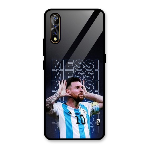 The Football Genius Glass Back Case for Vivo S1