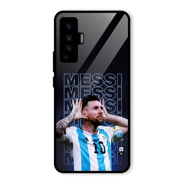 The Football Genius Glass Back Case for Vivo X50