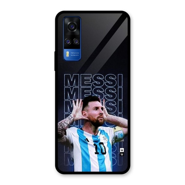 The Football Genius Glass Back Case for Vivo Y51