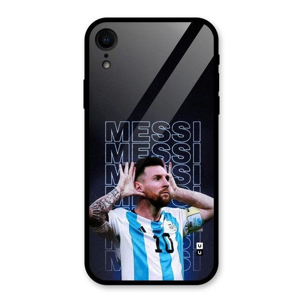 The Football Genius Glass Back Case for iPhone XR