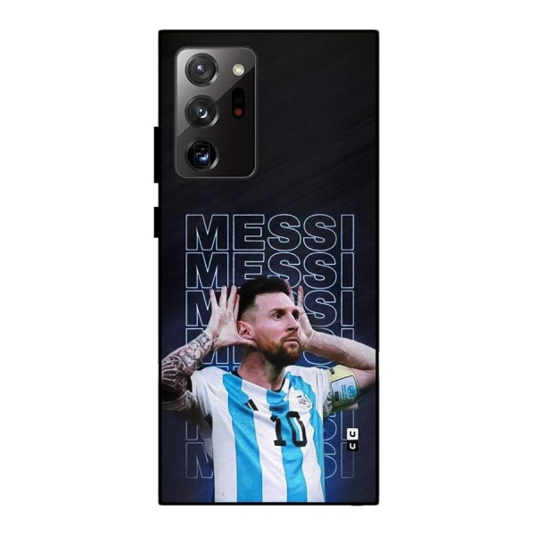 The Football Genius Metal Back Case for Galaxy Note 20 Ultra