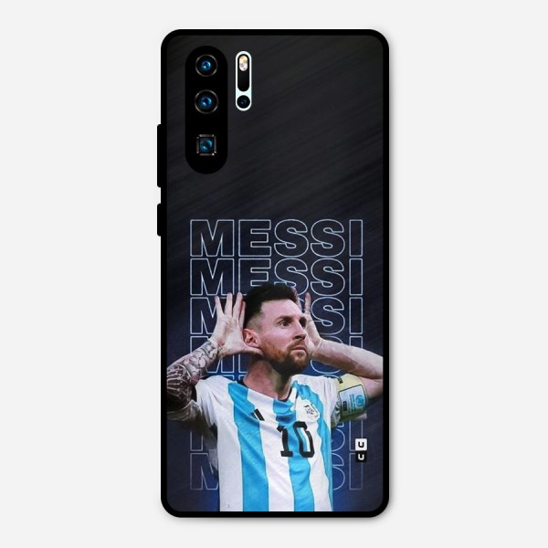 The Football Genius Metal Back Case for Huawei P30 Pro