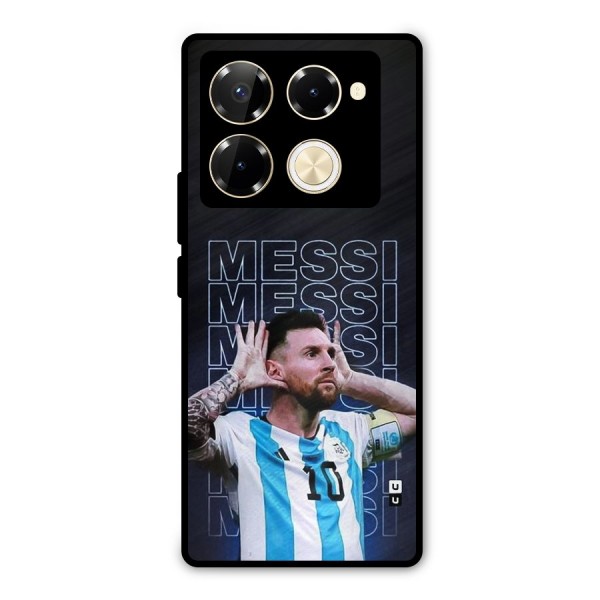The Football Genius Metal Back Case for Infinix Note 40 Pro