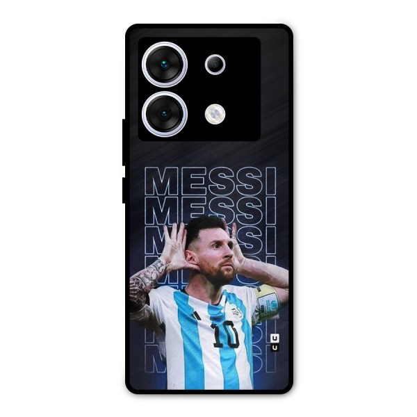 The Football Genius Metal Back Case for Infinix Zero 30 5G