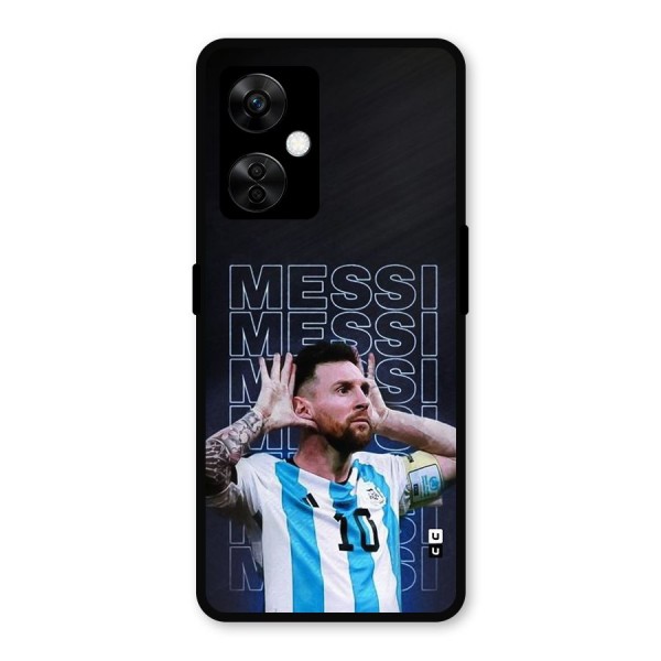 The Football Genius Metal Back Case for OnePlus Nord CE 3 Lite
