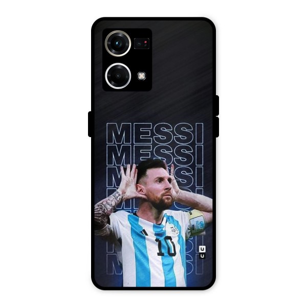 The Football Genius Metal Back Case for Oppo F21s Pro 4G