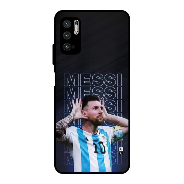 The Football Genius Metal Back Case for Poco M3 Pro 5G