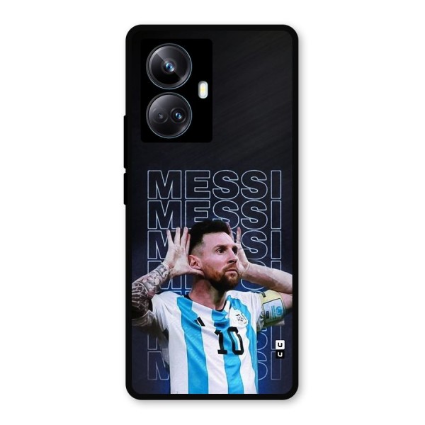 The Football Genius Metal Back Case for Realme 10 Pro Plus