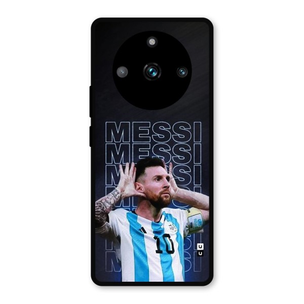 The Football Genius Metal Back Case for Realme 11 Pro