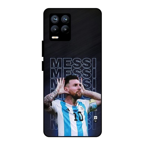 The Football Genius Metal Back Case for Realme 8 Pro