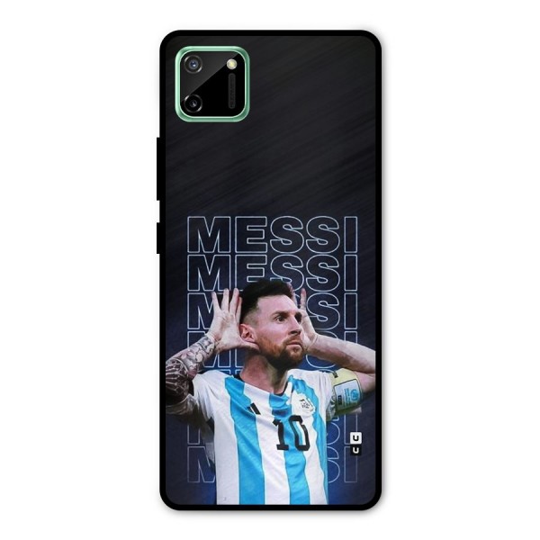 The Football Genius Metal Back Case for Realme C11