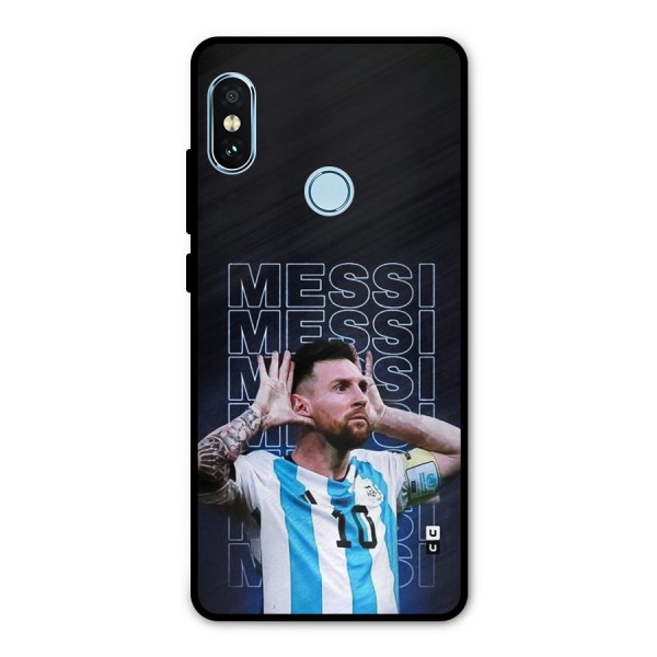 The Football Genius Metal Back Case for Redmi Note 5 Pro