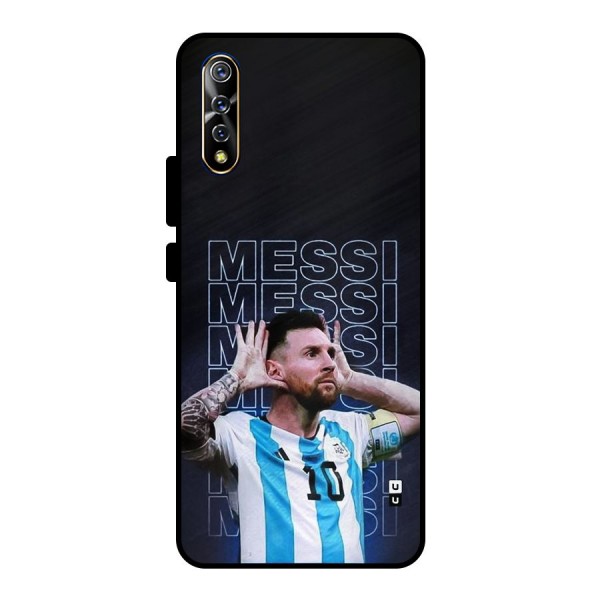 The Football Genius Metal Back Case for Vivo S1