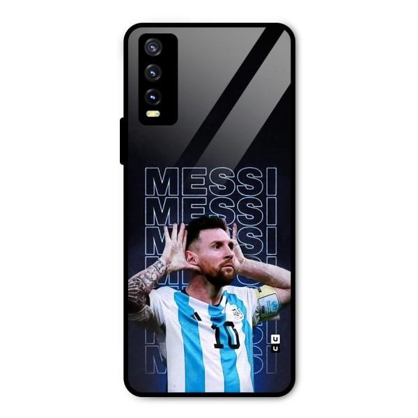 The Football Genius Metal Back Case for Vivo Y20i