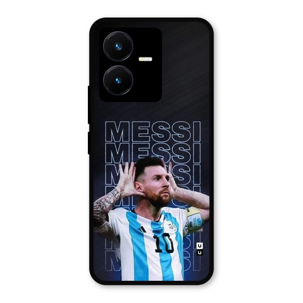 The Football Genius Metal Back Case for Vivo Y22