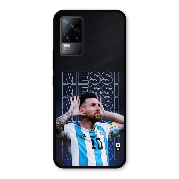 The Football Genius Metal Back Case for Vivo Y73