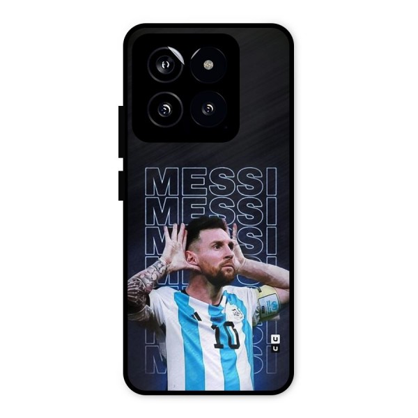 The Football Genius Metal Back Case for Xiaomi 14
