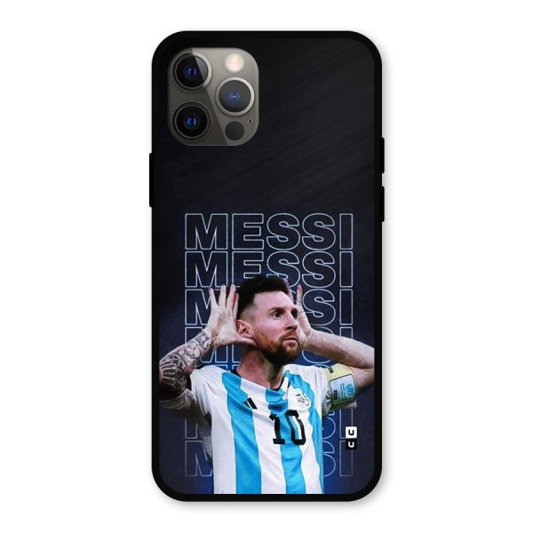 The Football Genius Metal Back Case for iPhone 12 Pro