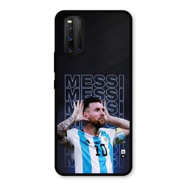 The Football Genius Metal Back Case for iQOO 3