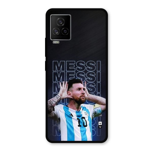 The Football Genius Metal Back Case for iQOO 7 Legend 5G