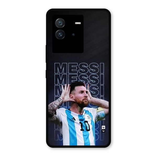 The Football Genius Metal Back Case for iQOO Neo 6 5G
