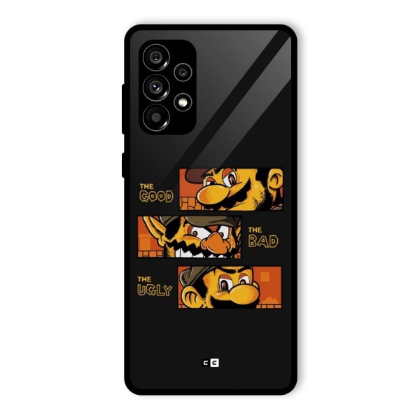 The Good Bad Ugly Glass Back Case for Galaxy A73 5G