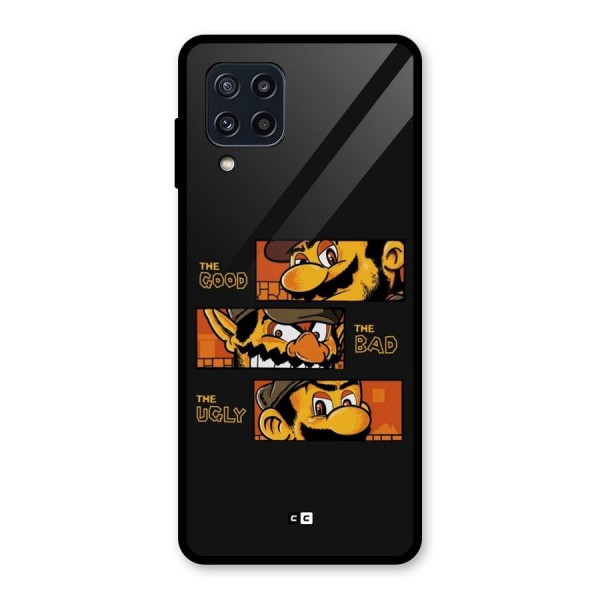 The Good Bad Ugly Glass Back Case for Galaxy M32