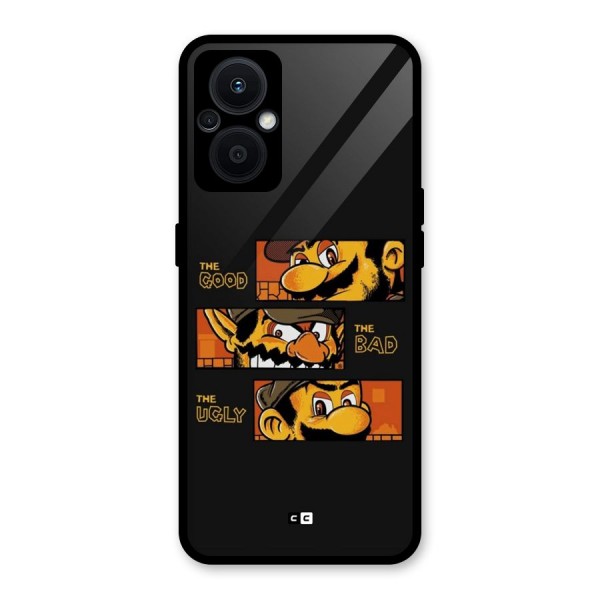 The Good Bad Ugly Glass Back Case for Oppo F21s Pro 5G