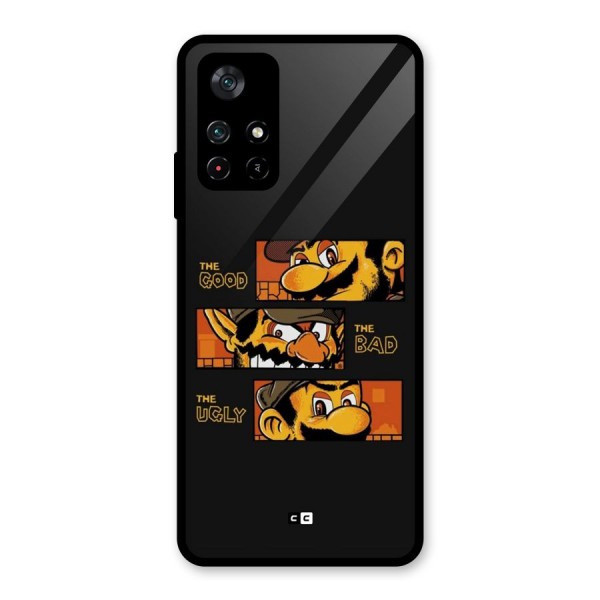 The Good Bad Ugly Glass Back Case for Poco M4 Pro 5G