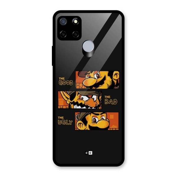 The Good Bad Ugly Glass Back Case for Realme C15