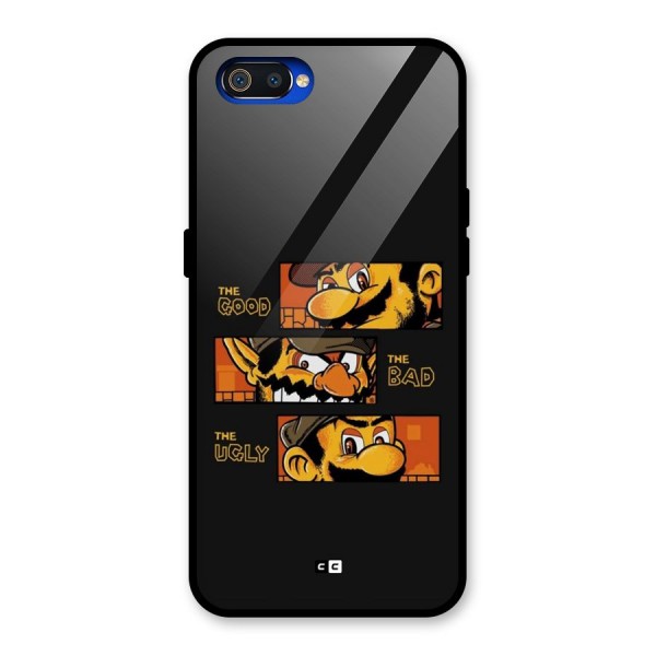 The Good Bad Ugly Glass Back Case for Realme C2