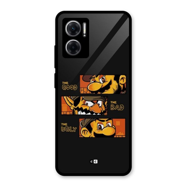 The Good Bad Ugly Glass Back Case for Redmi 11 Prime 5G
