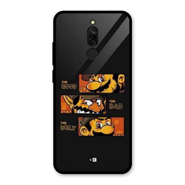 The Good Bad Ugly Glass Back Case for Redmi 8