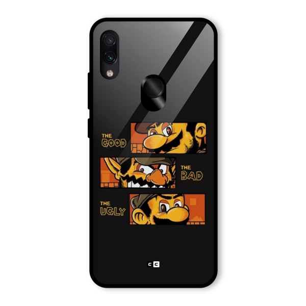 The Good Bad Ugly Glass Back Case for Redmi Note 7S