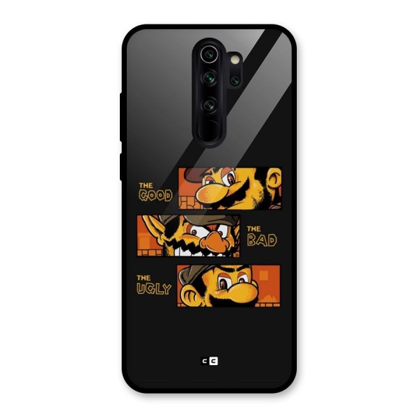 The Good Bad Ugly Glass Back Case for Redmi Note 8 Pro