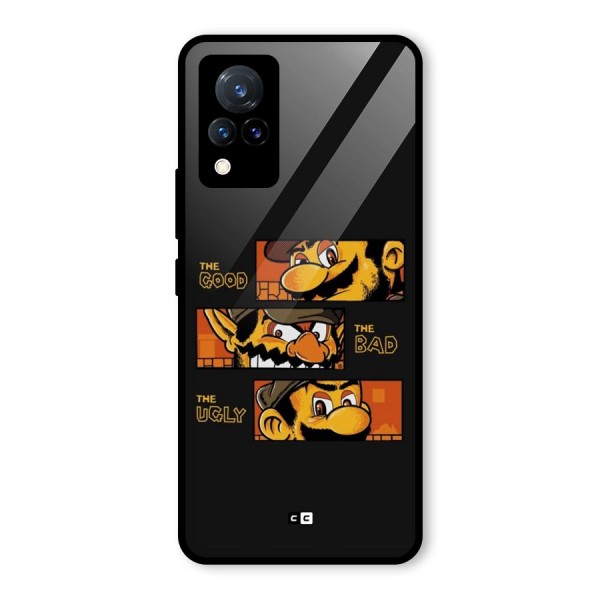 The Good Bad Ugly Glass Back Case for Vivo V21 5G