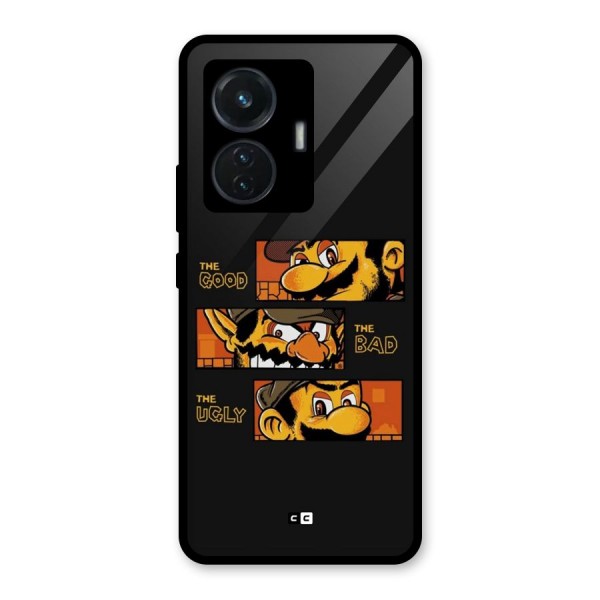 The Good Bad Ugly Glass Back Case for iQOO Z6 44W