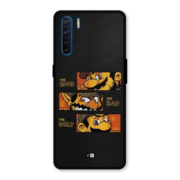 The Good Bad Ugly Metal Back Case for Oppo F15