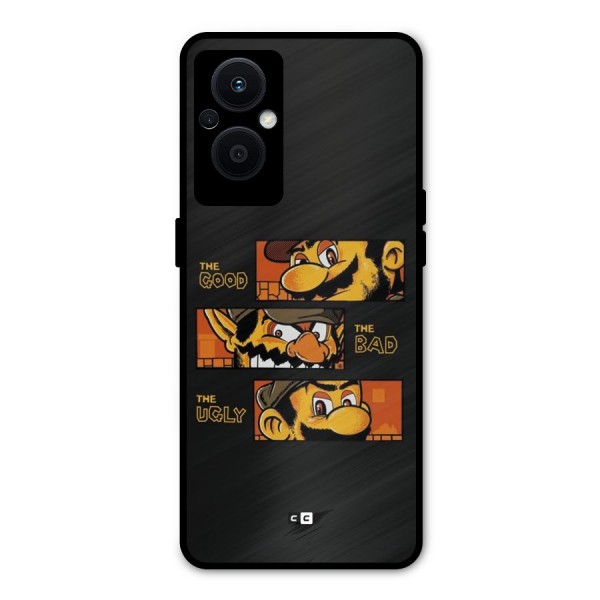 The Good Bad Ugly Metal Back Case for Oppo F21s Pro 5G