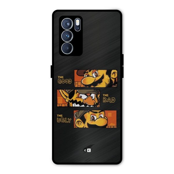 The Good Bad Ugly Metal Back Case for Oppo Reno6 Pro 5G