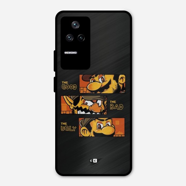 The Good Bad Ugly Metal Back Case for Poco F4 5G