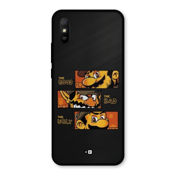 The Good Bad Ugly Metal Back Case for Redmi 9a