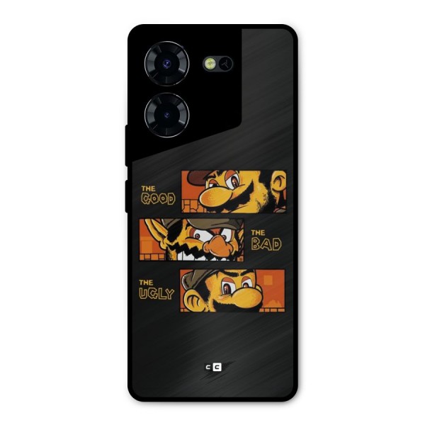The Good Bad Ugly Metal Back Case for Tecno Pova 5 Pro 5G