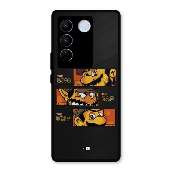 The Good Bad Ugly Metal Back Case for Vivo V27 Pro